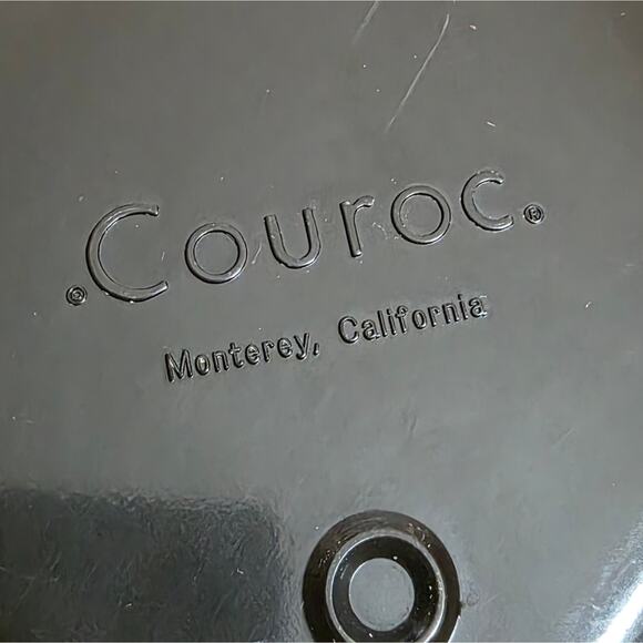 Vintage Couroc California Poppy Tray 12.5x9.5 Mid Century Modern MCM Barware - Picture 6 of 9